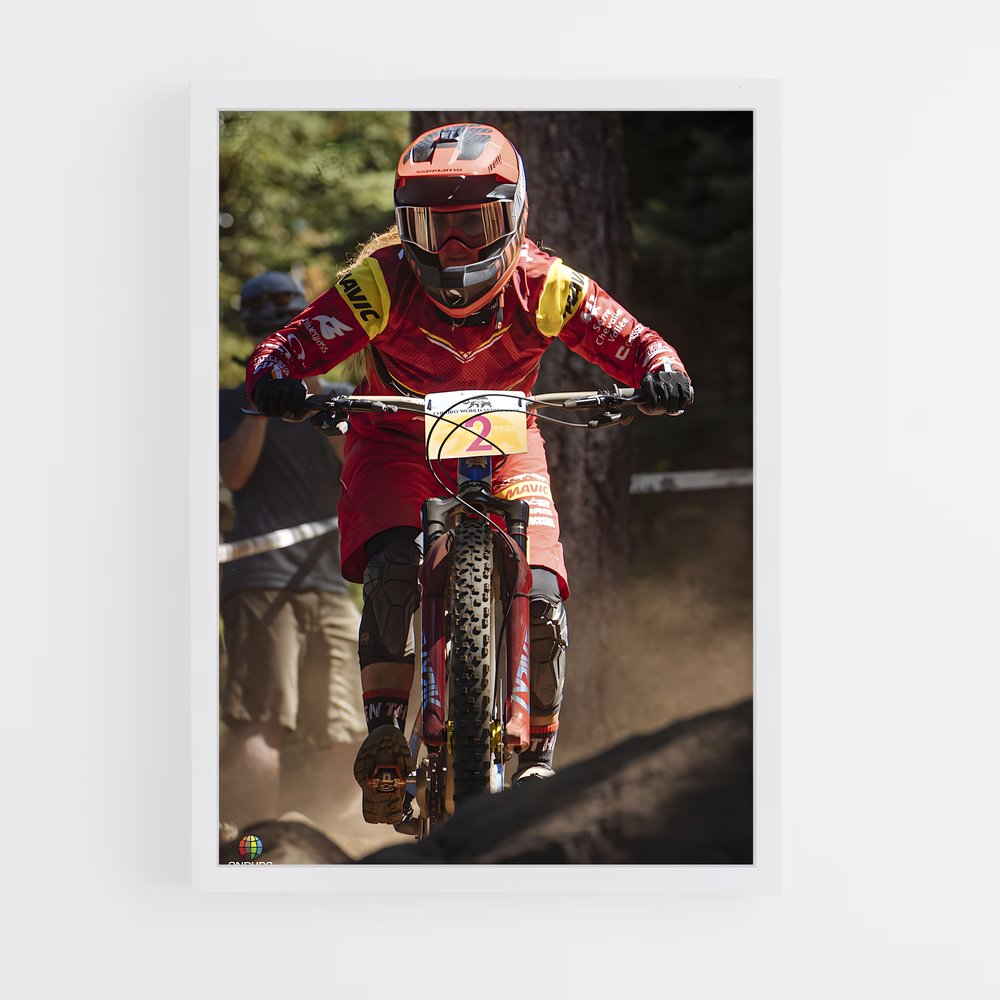 Poster Riders of the Trail – affiche Cyclisme (vue 3)